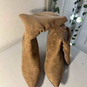 Zara Chic Brown Heeled Boots